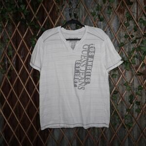 XL - Vintage Y2K guess jeans Los Angeles 00s v neck t-shirt
